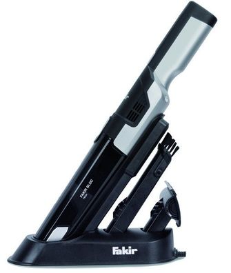 FAKIR Premium AS 1110 LT Akku-Handstaubsauger schwarz/ silber 120 W / 11,1 V
