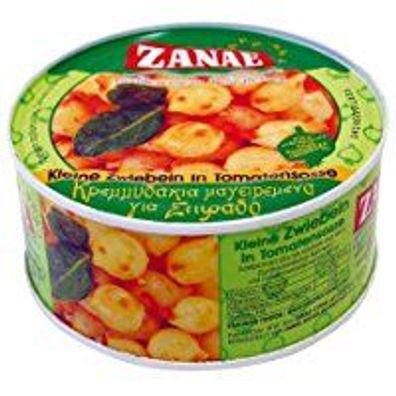 Zanae Kleine Zwiebeln gekocht in Tomatensoße in Öl 280g 2er Pack