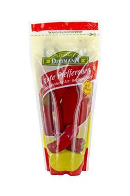 Feinkost Dittmann Rote Pfefferonen, 5er Pack (5 x 250g)