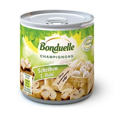 Bonduelle Champignon Gourmet Scheiben feinste Auslese 200g 12er Pack