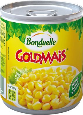 Bonduelle Goldmais Original knackig und frisch 150g 6er Pack