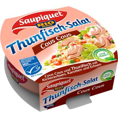 MSC Rio Mare Saupiquet Thunfisch Salat Cous Cous in der Dose 160g