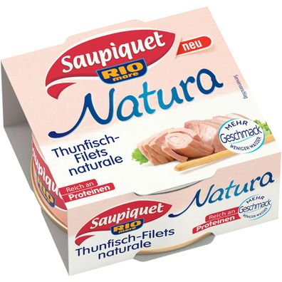 Saupiquet Natura Thunfisch Filets naturale im eigenen Saft Dose 112g