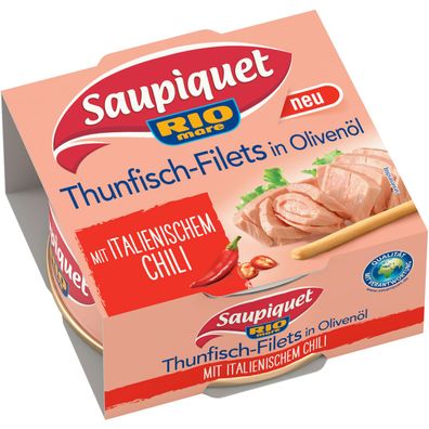 Saupiquet Thunfisch Filets in Olivenoel mit Chilli Dose 130g