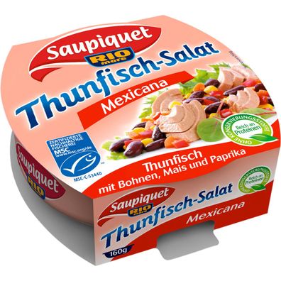 Rio Mare Saupiquet Thunfisch Salat Mexicana MSC zertifiziert 160g