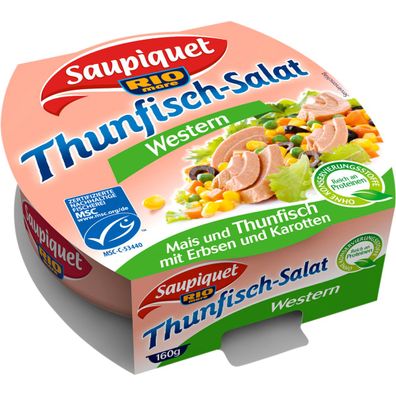 Rio Mare Saupiquet Thunfisch Salat Western MSC zertifiziert 160g