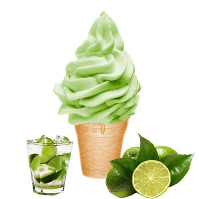 Caipirinha Limetten Eis | Softeispulver