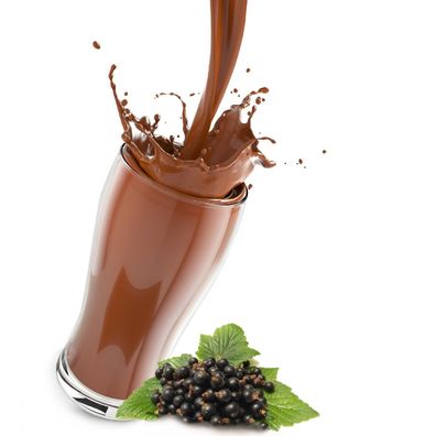 Kakao mit Schwarze Johannisbeere Geschmack