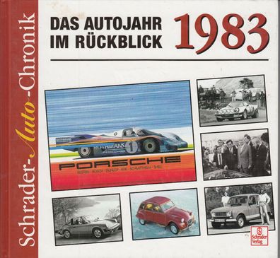 Das Autojahr im Rückblick 1983, Schrader Auto Chronik, Buch, Oldtimer