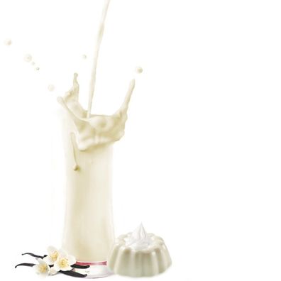 Sahne Vanille Geschmack - Milchshake Pulver