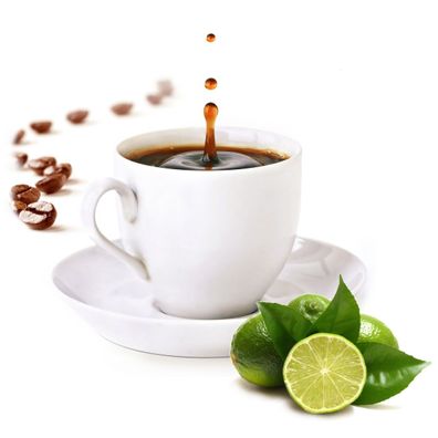 Espresso mit Limetten Geschmack