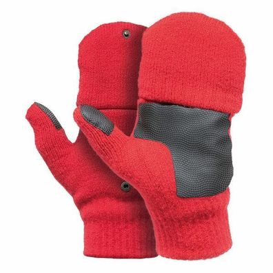 Pfanner Wollfilzhandschuhe oliv rot Handschuhe Wollhandschuhe Winterhandschuhe