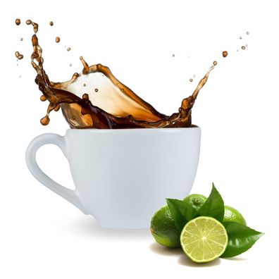 Kaffee mit Limetten Geschmack