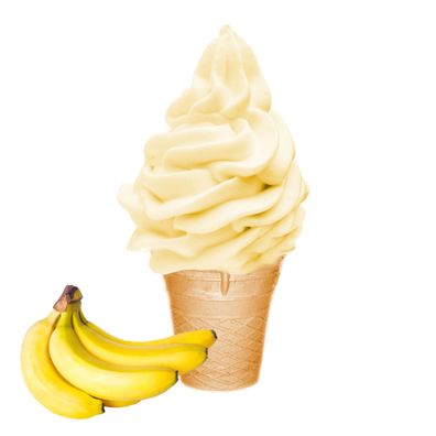 Banane Eis | Softeispulver