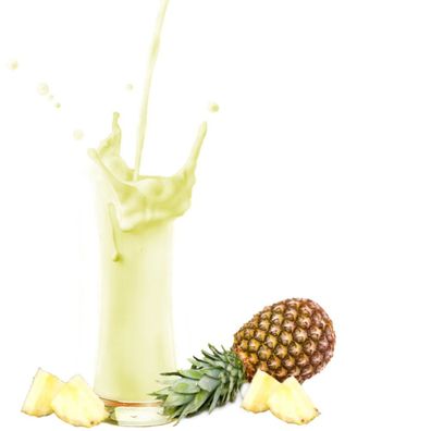 Ananas Geschmack - Milchshake Pulver