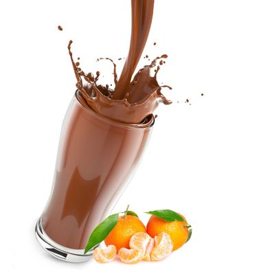 Kakao mit Mandarine Geschmack