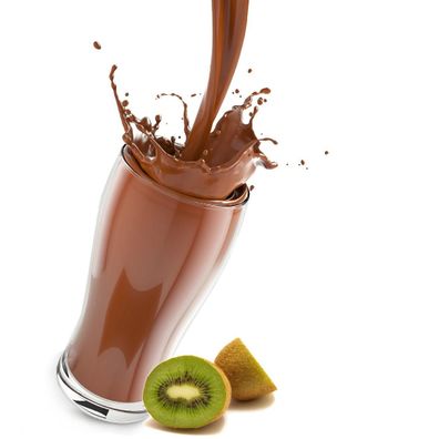 Kakao mit Kiwi Geschmack
