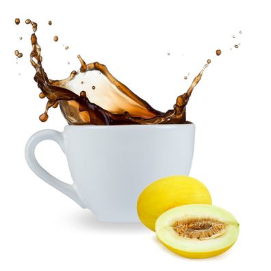 Kaffee mit Melonen Geschmack