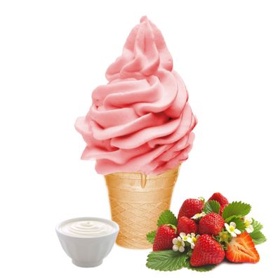 Erdbeerjoghurt Eis | Softeispulver