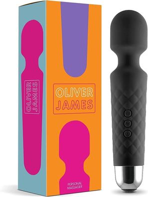 Oliver James Vibrator Massagegerät für Frauen - leise, stark + Akku Sexspielzeug