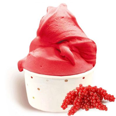 Rote Johannisbeere Eis Streicheis | Eispulver