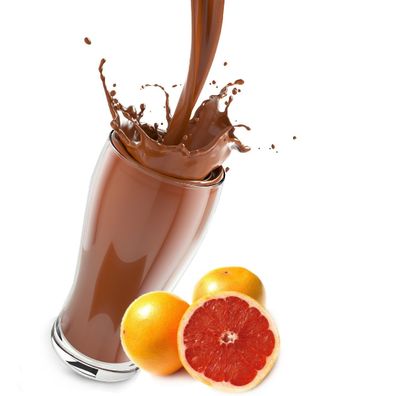 Kakao mit Grapefruit Geschmack