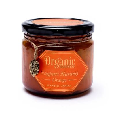 Organic Goodness Sojawachskerze Orange -- 200g