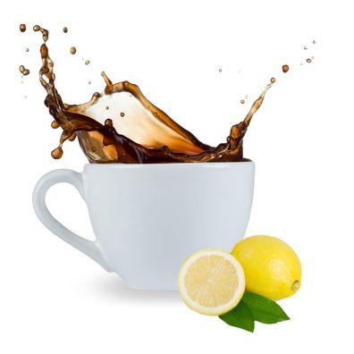 Kaffee mit Zitronen Geschmack