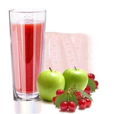 Apfel Sauerkirsche Geschmack Veganes Proteinpulver Eiweißpulver mit L-Carnitin