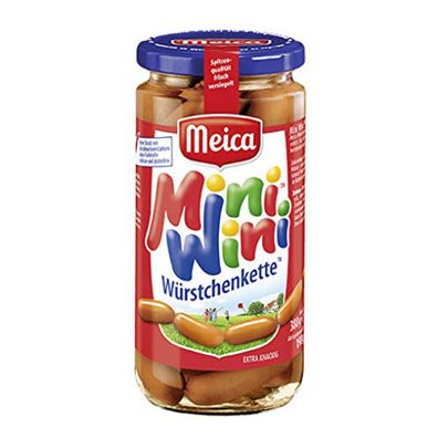 Meica Mini Wini Würstchenkette extra knackig ohne Farbstoffe 380g