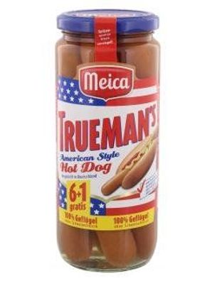 Meica Trueman`s Hot Dog Würstchen Chicken 100% Geflügel