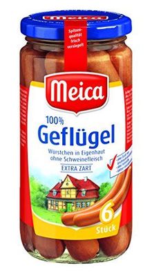 Meica Geflügel-Würstchen, 6 Stück, 180 g