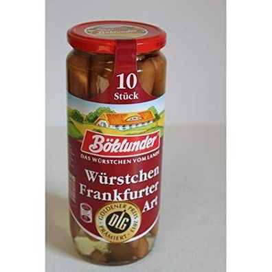 Böklunder - Würstchen nach Frankfurter Art aus Schweinefleisch, 500g