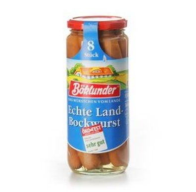 Böklunder Echte Landbockwurst 720g