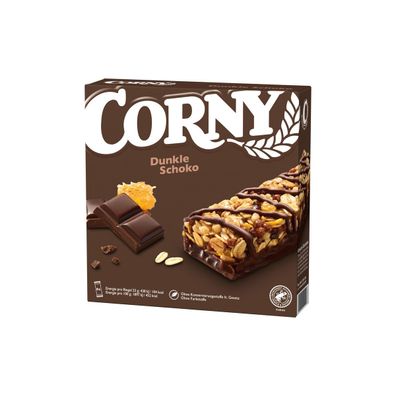 Corny Dunkle Schoko mit Zartbitterschokolade Müsliriegel 6x23g 138g