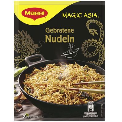 Maggi Magic Asia Gebratene Nudeln mit Gemüse für 2 Portionen 121g
