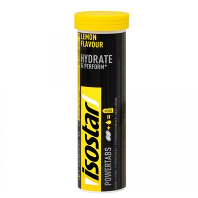 Isostar Powertabs Lemon Flavour 10 Stück in einer Packung 120g