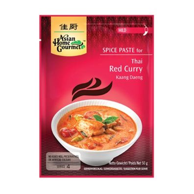Asian Home Gourmet Würzpaste Curry rotes Curry