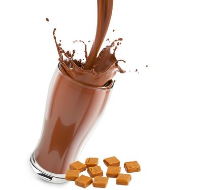 Kakao mit Toffee Geschmack