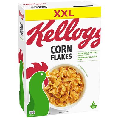 Kelloggs Corn Flakes Klassiker XXL Packung Frühstückscerealien 1000g