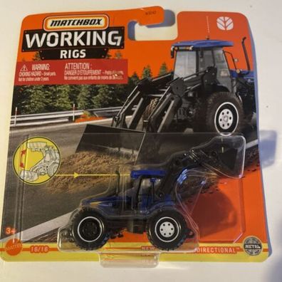NEW Holland Biodirectional TV140 Tractor - Matchbox Working Rigs 1:64 16/16