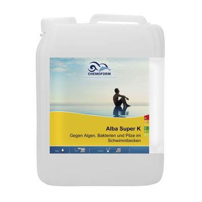 Chemoform Alba Super K 5 l Algenex gegen Algen Bakterien und Pilze für Pools und Whi