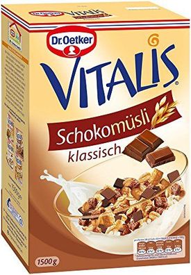 Dr. Oetker Vitalis Großpackung Schoko Müsli 4er Pack