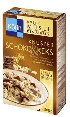 Kölln Müsli Knusper SchoKo & KeKs 3er Pack