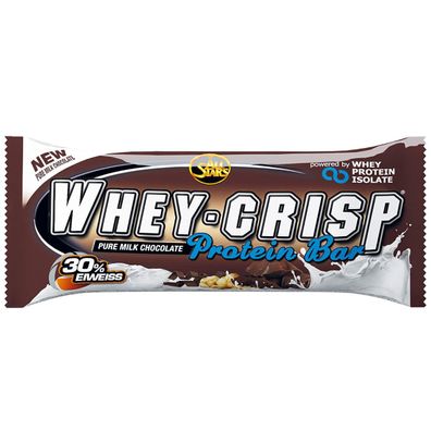 AllStars Whey Crisp Pure milk chocolate Protein Bar Riegel 50g