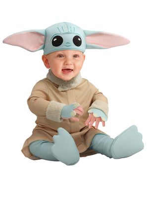 Rubies 702886 Grogu Baby + Kleinkinder Kostüm, Mandalorian "Baby Yoda" 0M - 2J