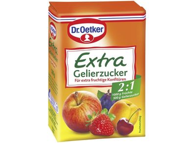 Dr. Oetker Extra Gelierzucker für extra fruchtige Konfitüre 500g