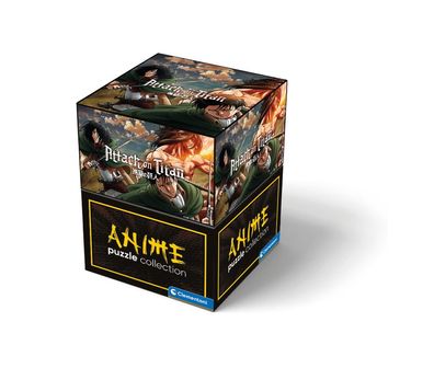 Clementoni 35138 Attack on Titan in einer Geschenkbox 500 Teile Puzzle