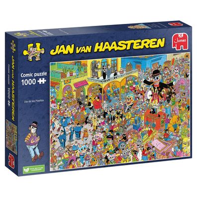 Jumbo Spiele 20077 Jan van Haasteren Dia de Los Muertos 1000 Teile Puzzle