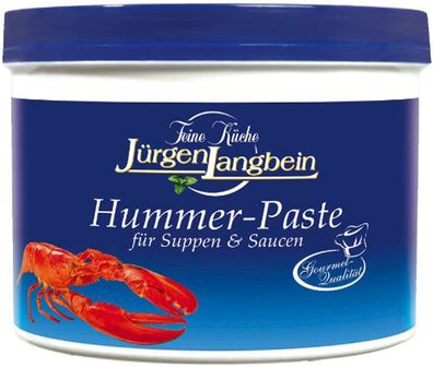 Jürgen Langbein Gourmet Hummer Paste Suppen und Saucen 500g 3er Pack